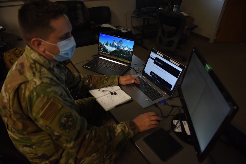 Comm flight creates virtual training lab