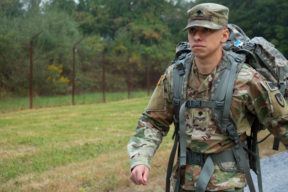 Letterkenny Soldier competes in the Army's Best Warrior Competition