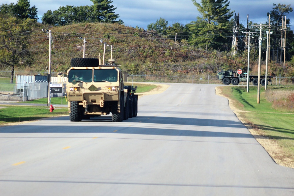 October 2020 training operations at Fort McCoy