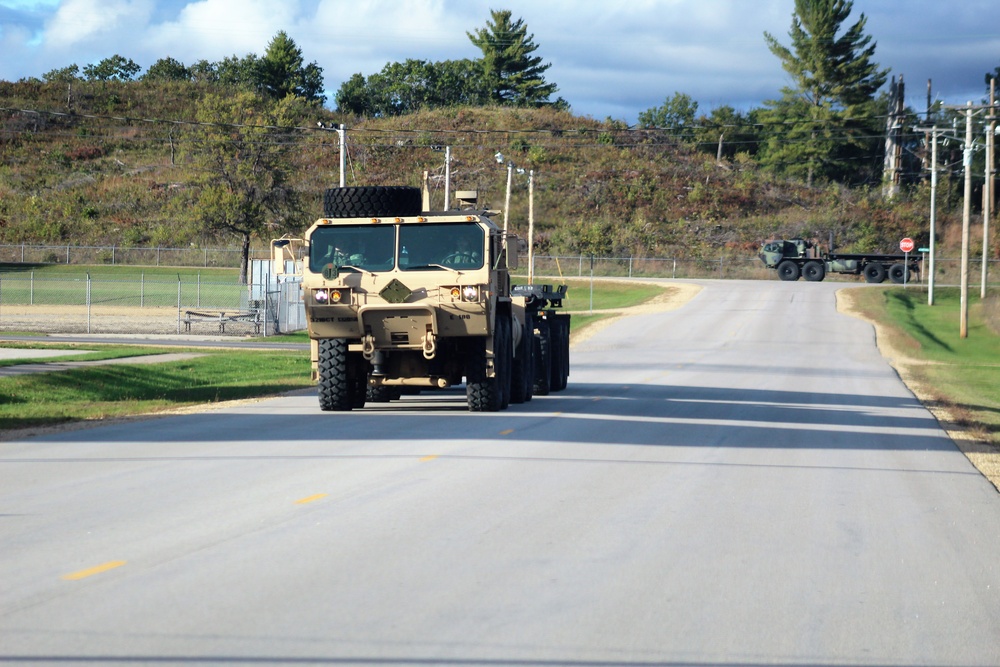 October 2020 training operations at Fort McCoy