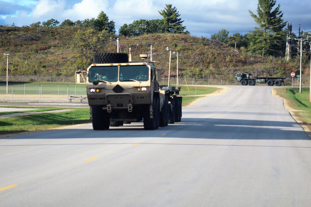 October 2020 training operations at Fort McCoy