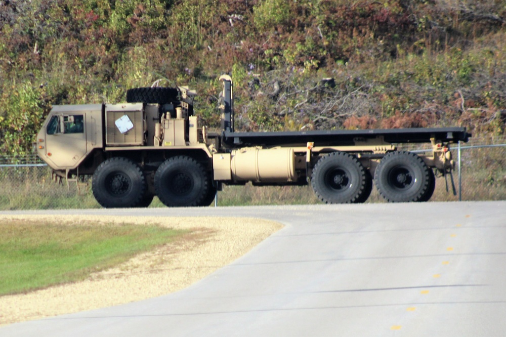 October 2020 training operations at Fort McCoy