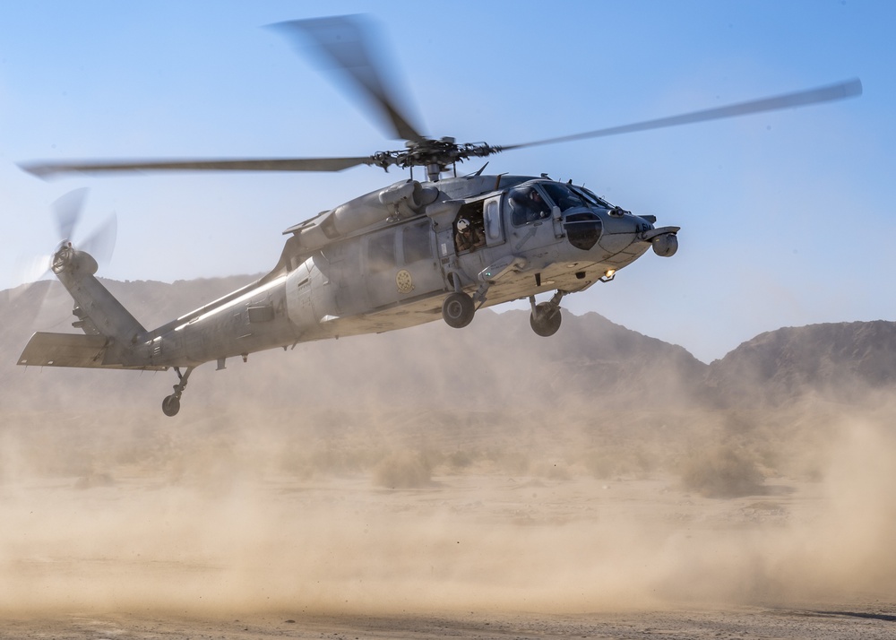 Helicopter Sea Combat Squadron 4 conducts training operations in El Centro, California