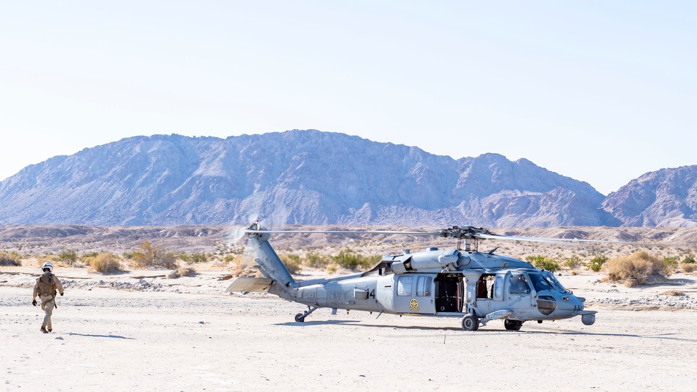 Helicopter Sea Combat Squadron 4 conducts training operations in El Centro, California