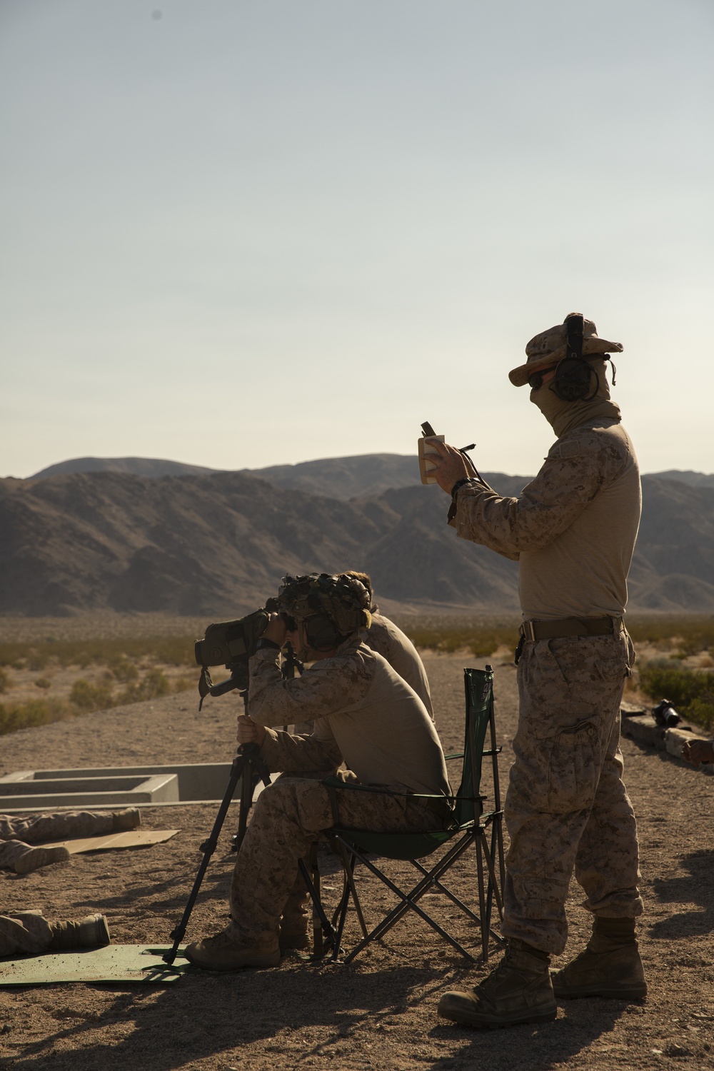 3d Reconnaissance Battalion Fire Sniper Rifles During SLTE 1-21
