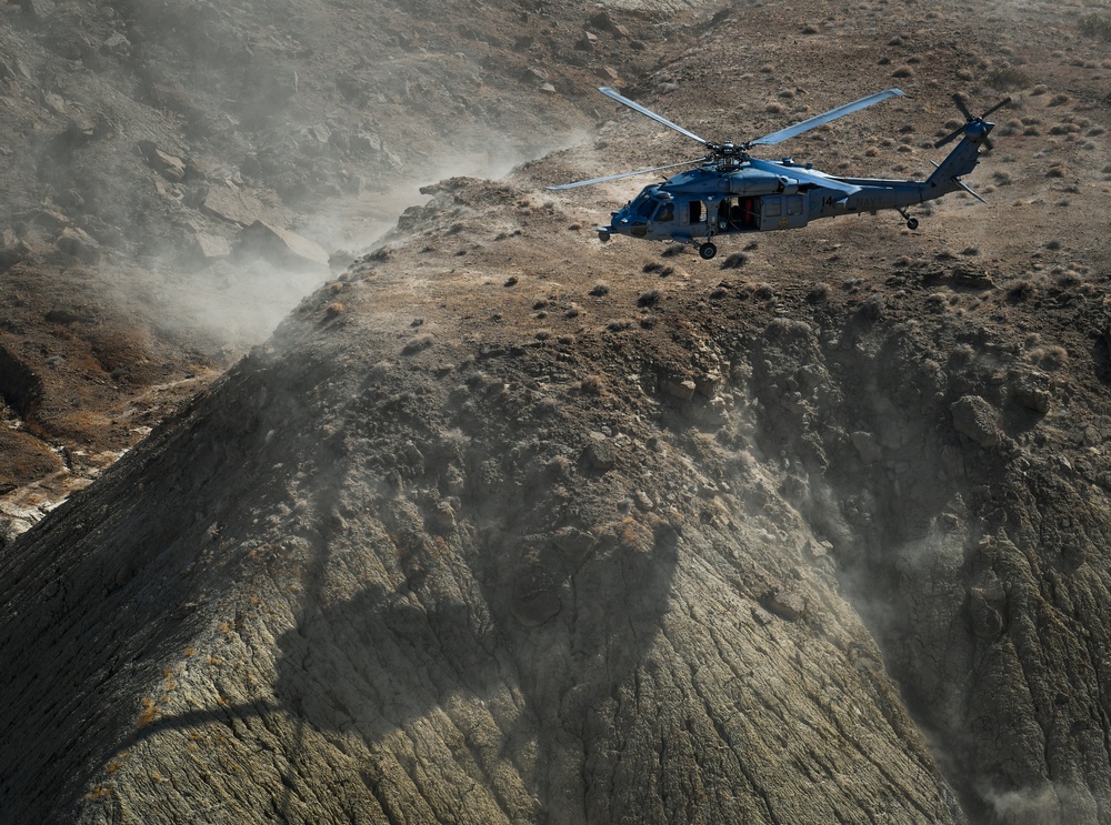 Helicopter Sea Combat Squadron (HSC) 4, practice Terrain Flight (TERF) tactical landings during Helicopter Advanced Readiness Program (HARP).