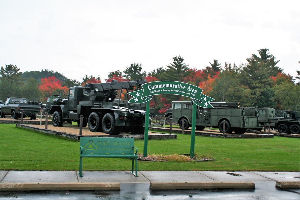 2020 Fall Colors at Fort McCoy's Equipment Park