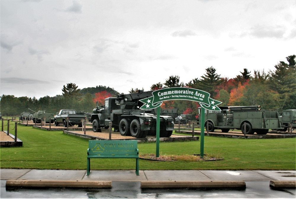 2020 Fall Colors at Fort McCoy's Equipment Park