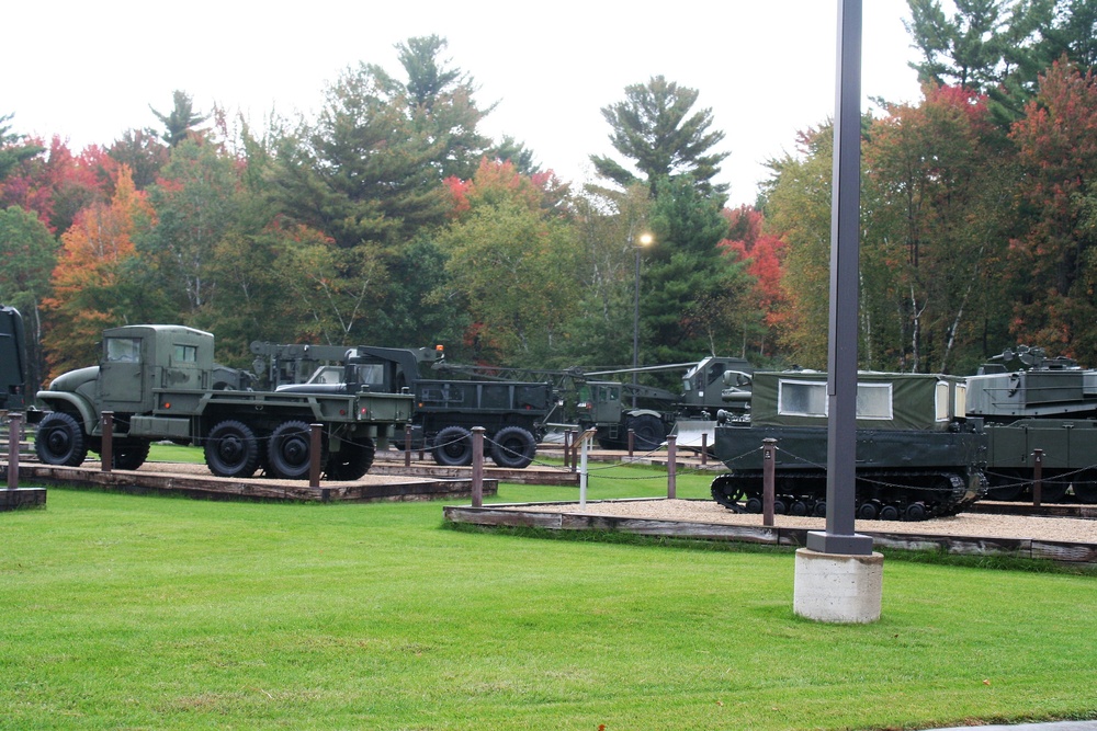 2020 Fall Colors at Fort McCoy's Equipment Park