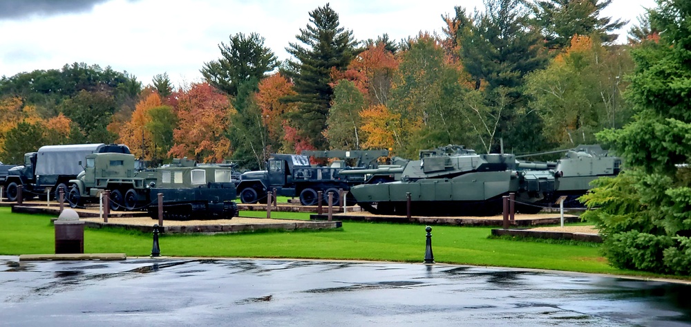 2020 Fall Colors at Fort McCoy's Equipment Park