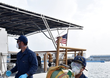 Coast Guard offloads $48 million in cocaine, disembarks 6 suspected smugglers in Puerto Rico, following 2 interdictions in the Caribbean Sea