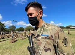 TRUE BLUE Army Reserve Soldier represents the “Pride of the Pacific,” Aces the coveted Expert Infantry Badge