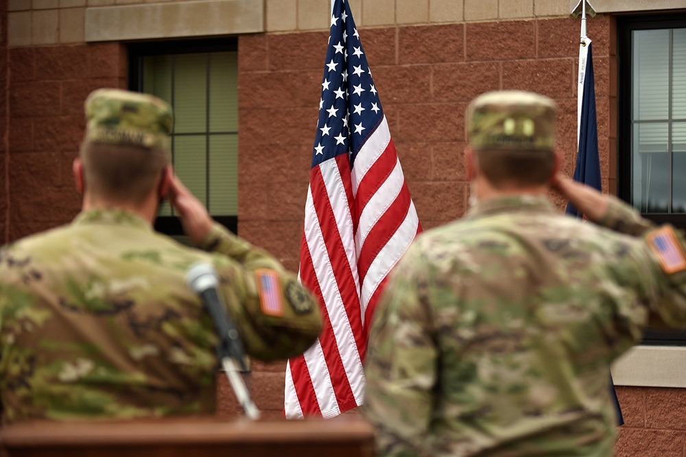 Solders of 1431st Engineer Company Deploy