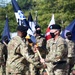 V Corps’ Headquarters and Headquarters Battalion unfurls colors at Fort Knox