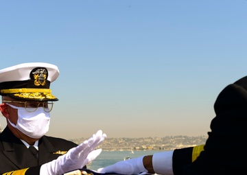 U.S. Naval Air Forces Conducts Change of Command