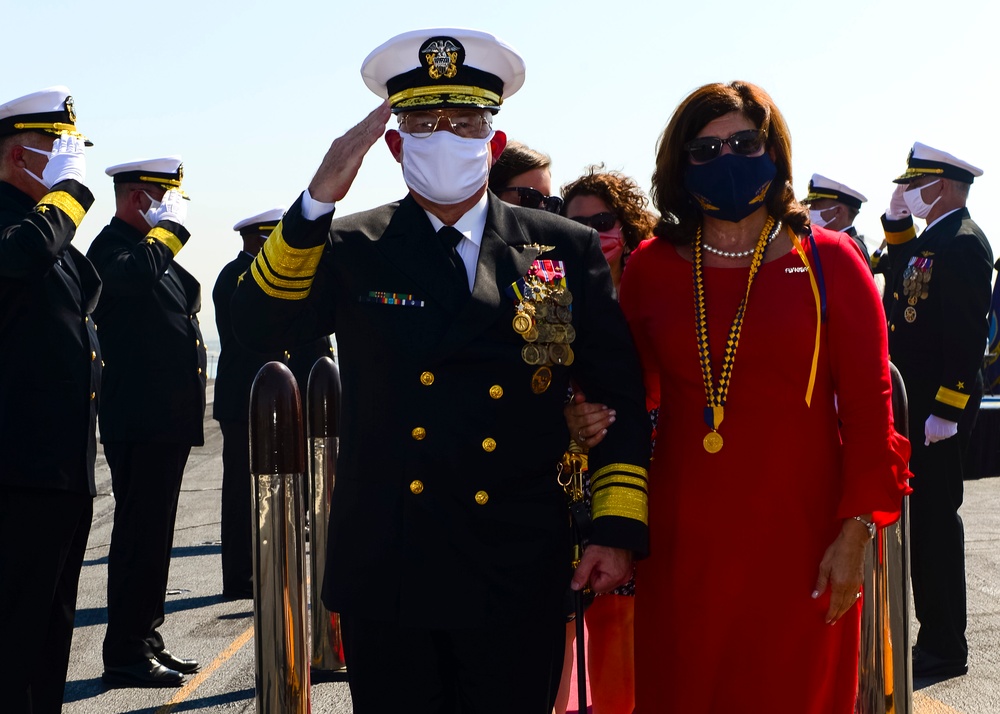 U.S. Naval Air Forces Conducts Change of Command