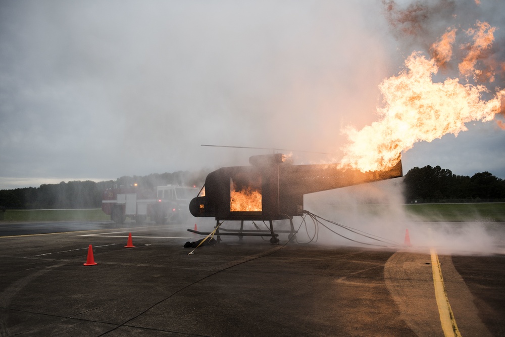 We didn’t start the fire: Fort Eustis Firefighters practice like they play