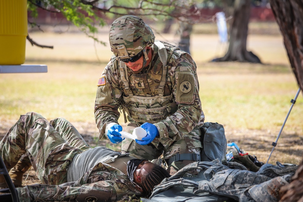 USARPAC BWC 2020: Hawaii, 18th MEDCOM Soldier participates in Warrior Tasks and Battle Drills