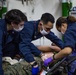 U.S. Marines and Sailors with the 31st MEU and USS America participate in a Mass Casualty Drill