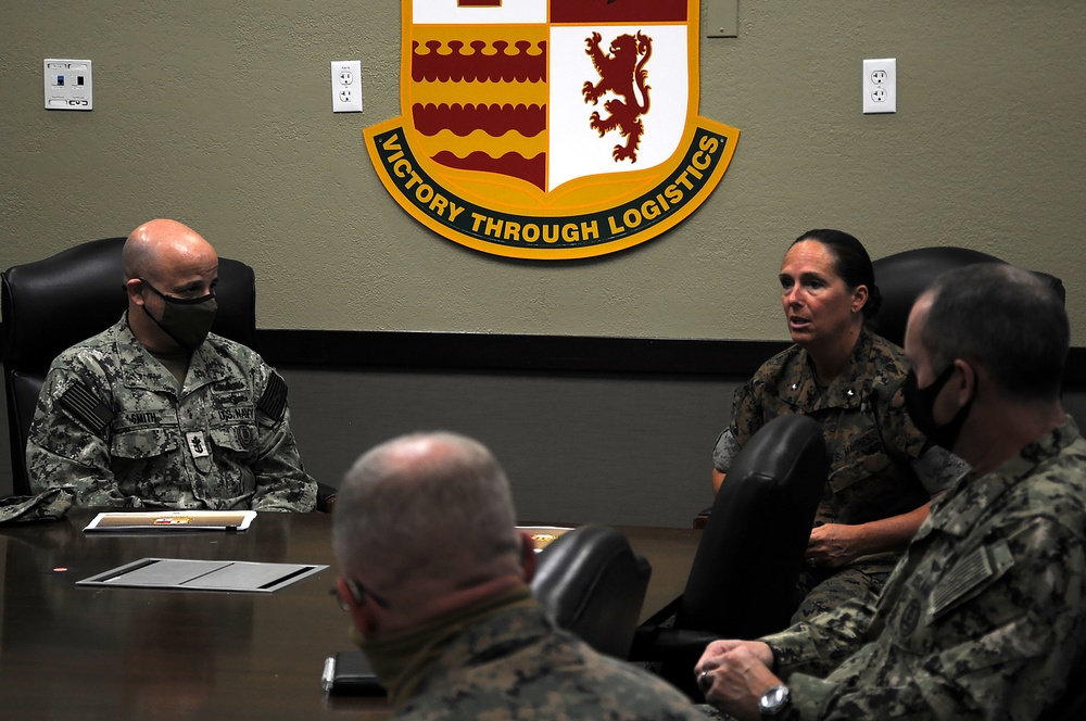 MCPON Smith Visits 1 Marine Expeditionary Force