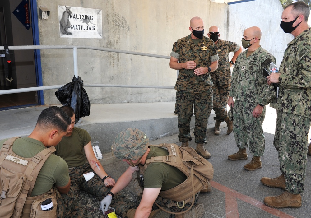 MCPON Smith Visits 1 Marine Expeditionary Force