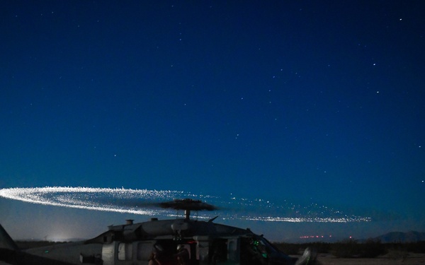 Helicopter Sea Combat Squadron (HSC) 4, participate in a Personnel Recovery (PR) training exercise