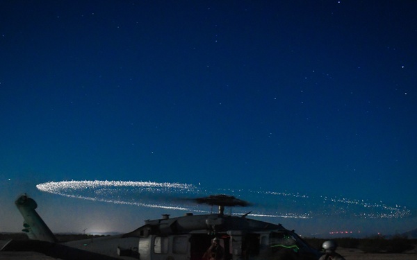 Helicopter Sea Combat Squadron (HSC) 4, participate in a Personnel Recovery (PR) training exercise