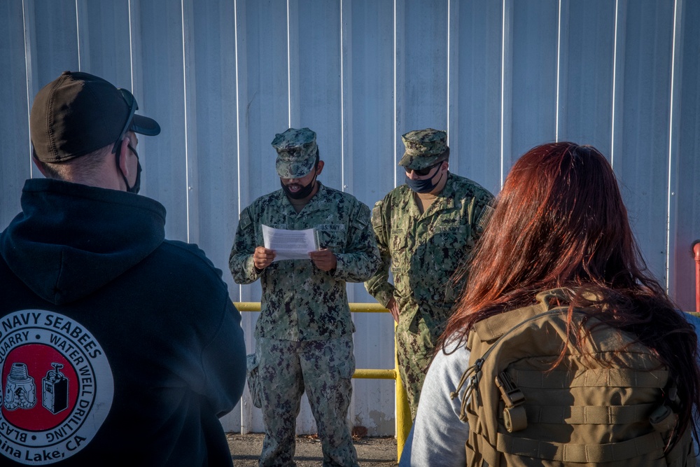 NMCB-133 Conducts Evacuation Exercise