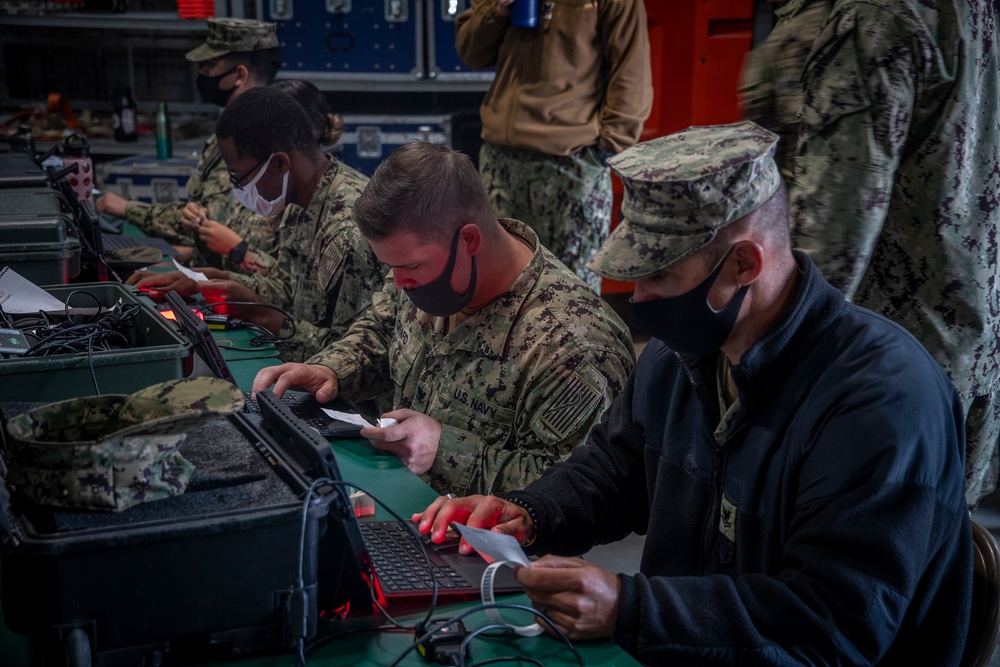 NMCB-133 Conducts Evacuation Exercise