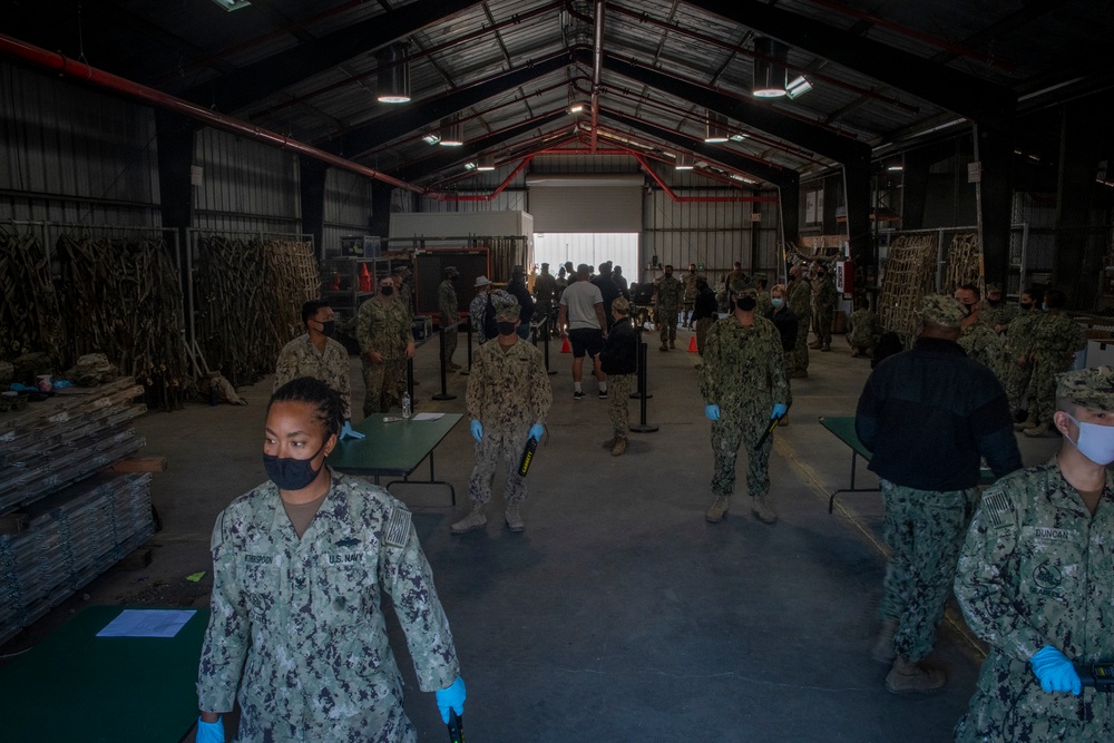 NMCB-133 Conducts Evacuation Exercise