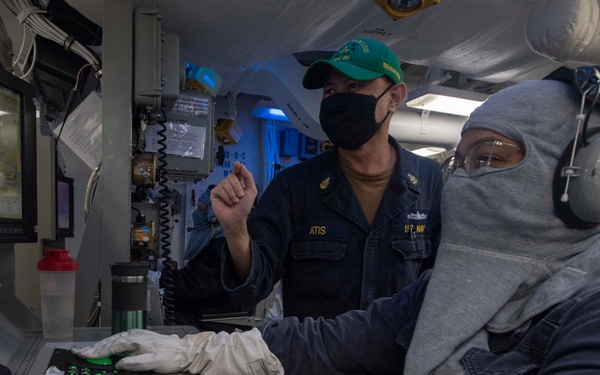 USS Paul Hamilton underway operations