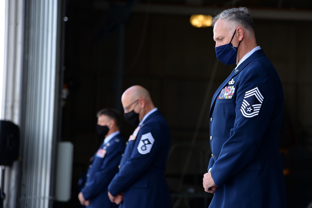 177 FW Command Chief Change of Responsibility Ceremony