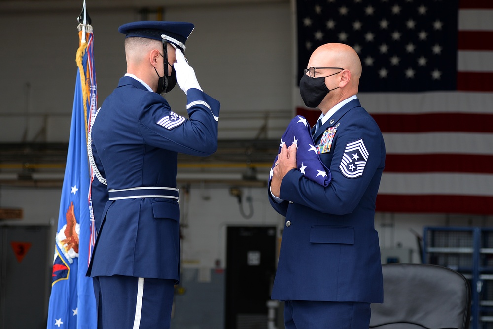 177 FW Command Chief Change of Responsibility Ceremony