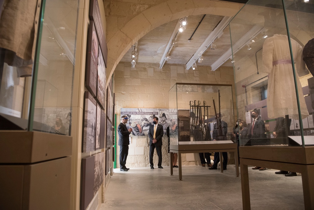 Secretary Esper Visits Malta