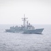 USS Ross (DDG 71) completes passing exercise with polish Navy.