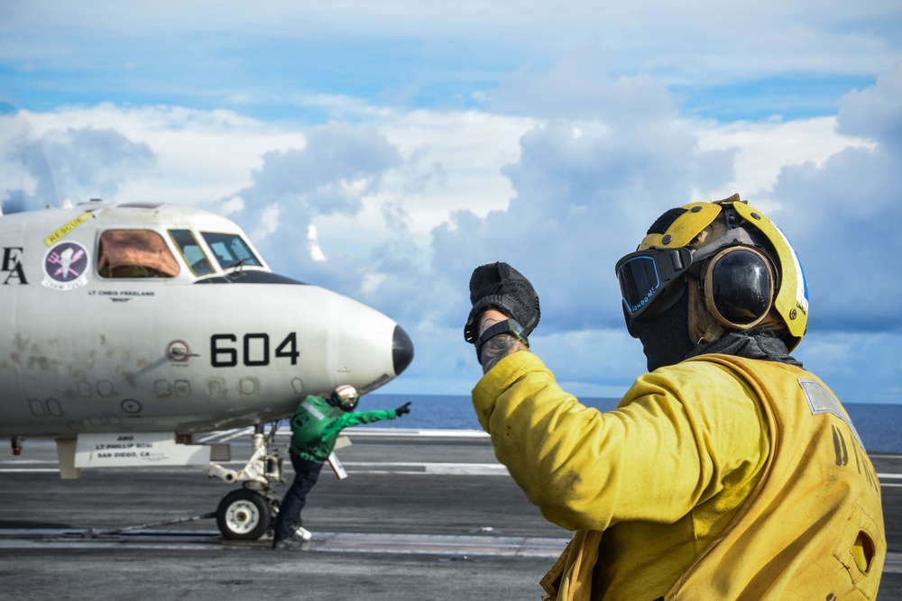 USS Ronald Reagan’s Flight Deck Operations