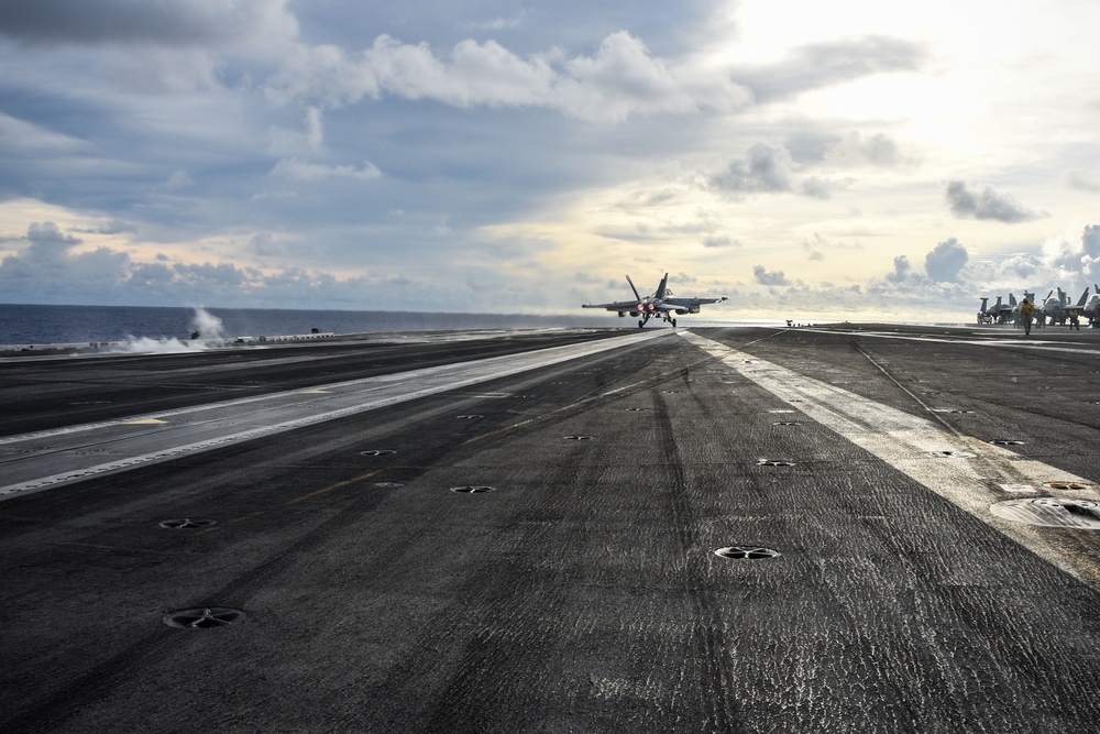 USS Ronald Reagan’s Flight Deck Operations