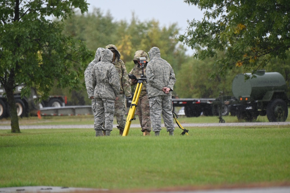 Hands-on training for civil engineers at Fargo training site