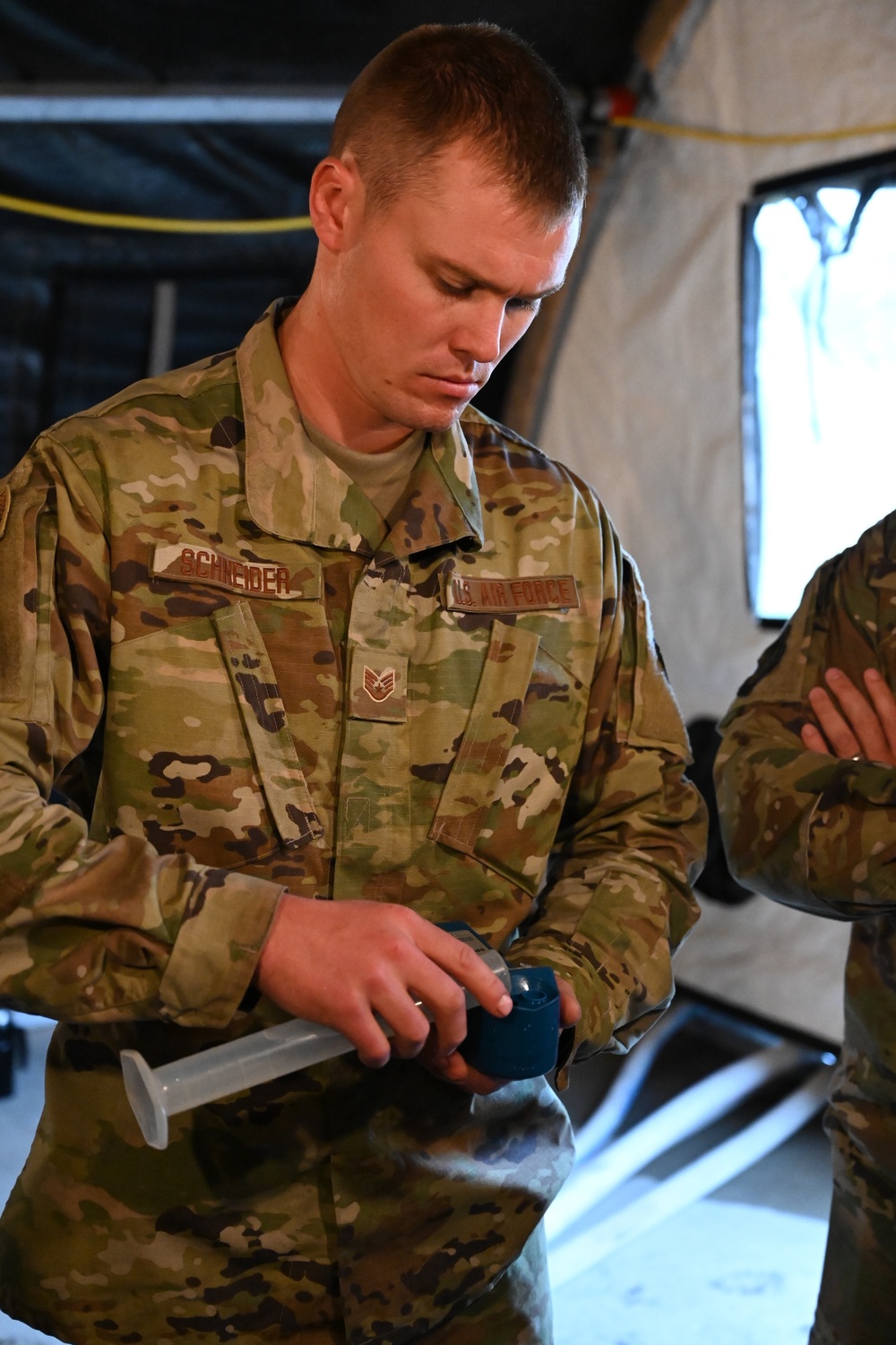 Hands-on training for civil engineers at Fargo training site