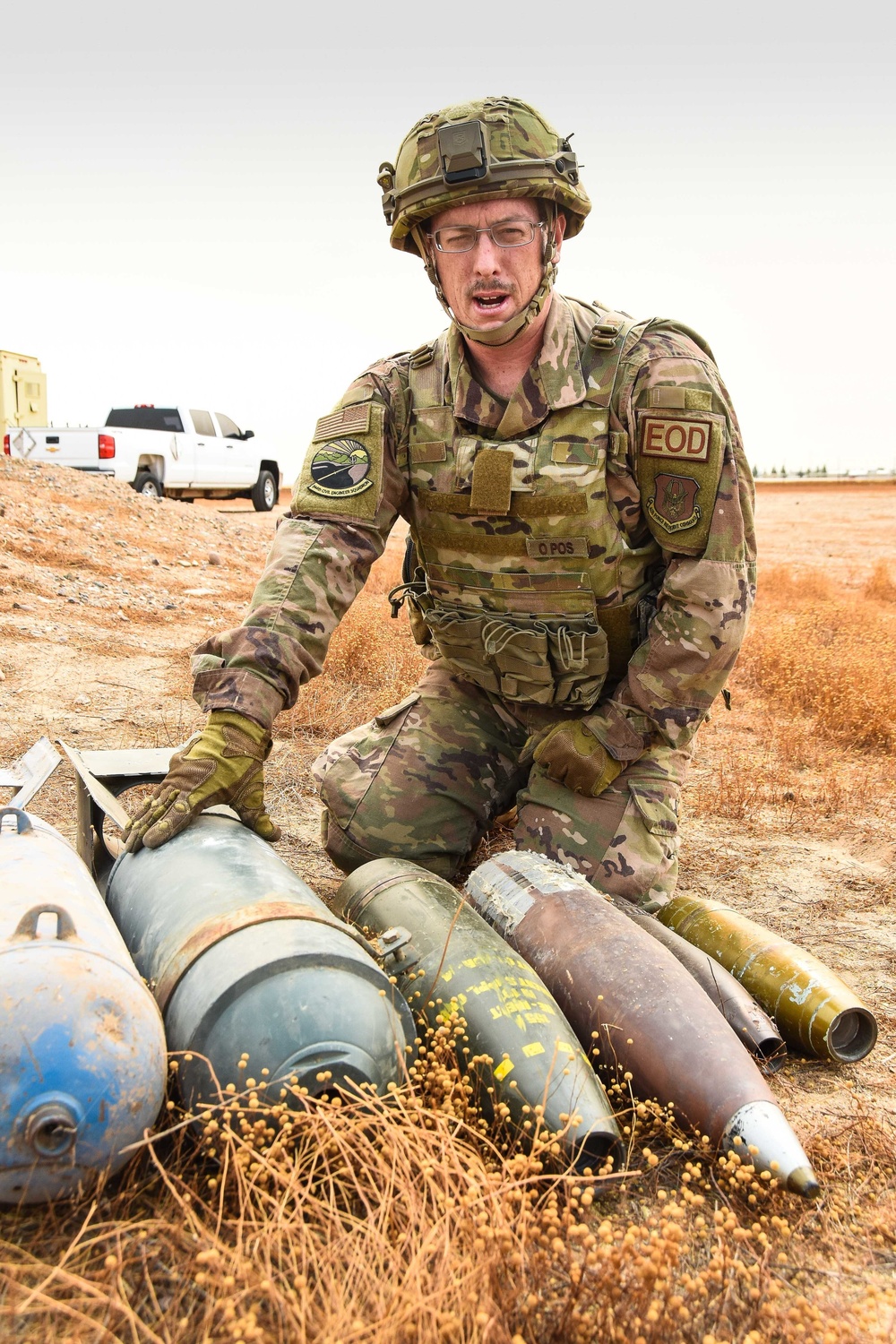 EOD Senior NCO mentors Airmen from experience