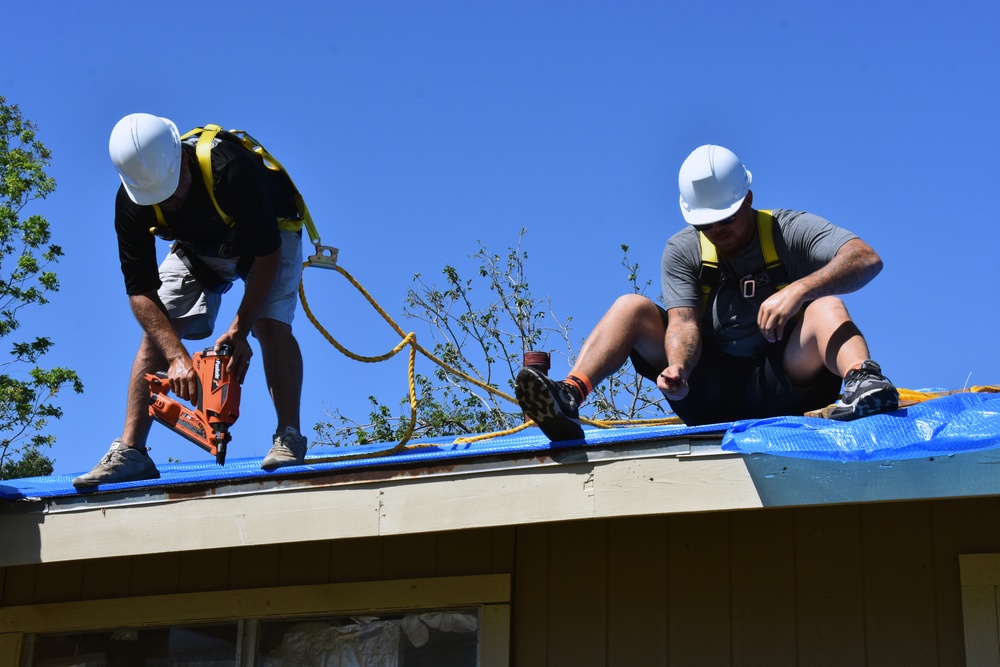 Operation Blue Roof, Hurricane Laura response