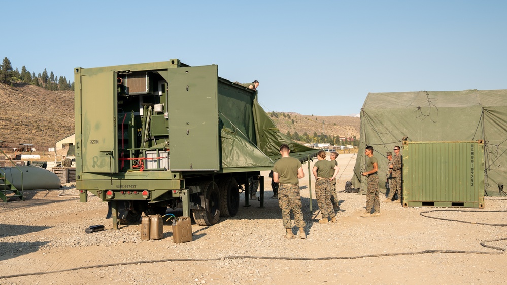 CLB-2 Sets Up Camp
