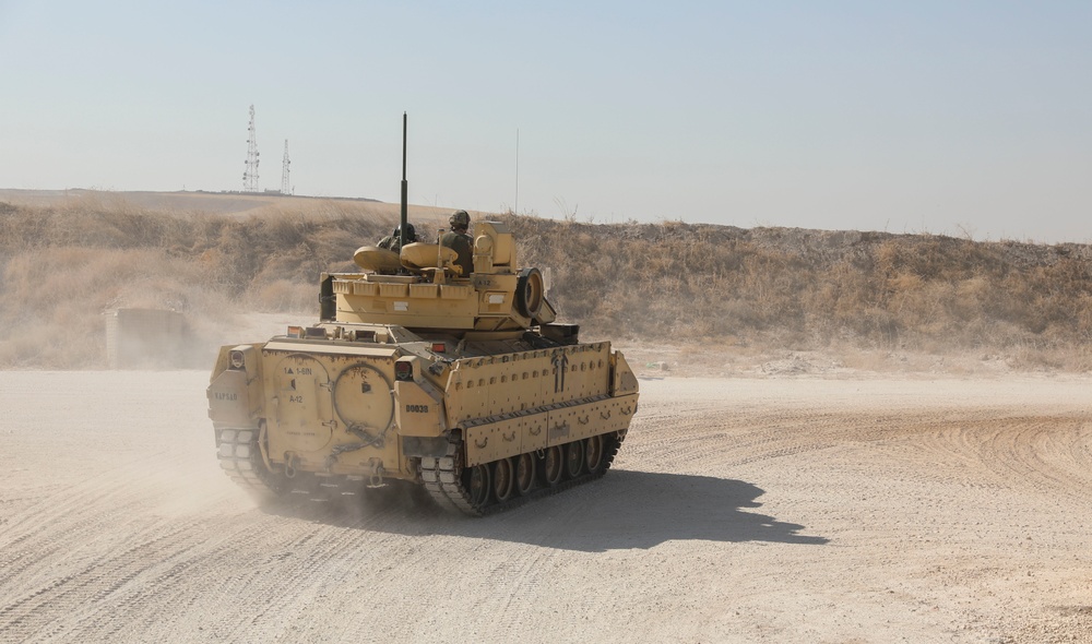 Bradley Convoy in northeastern Syria