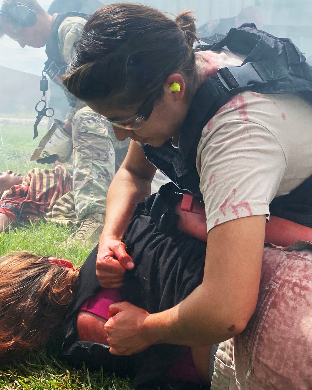 147th trains in combat casualty care