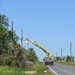 Power line reconstruction continues in Cameron Parish