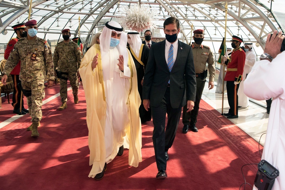 Secretary Esper Expresses Condolences for Kuwait's Late Emir