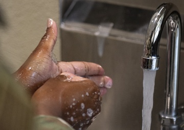 Dining Facility takes precautions against COVID-19