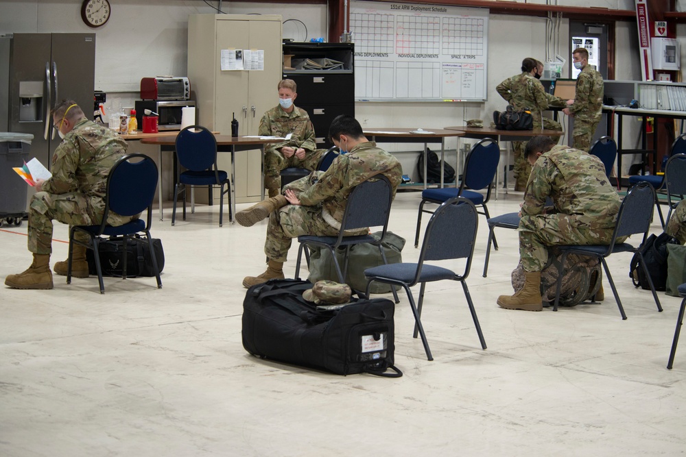 Utah Air National Guard participates in Operational Readiness Exercise