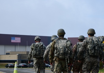 105th AW Logistics Readiness Squadron Ruck March