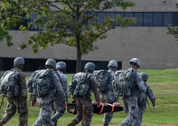 105th AW Logistics Readiness Squadron Ruck March
